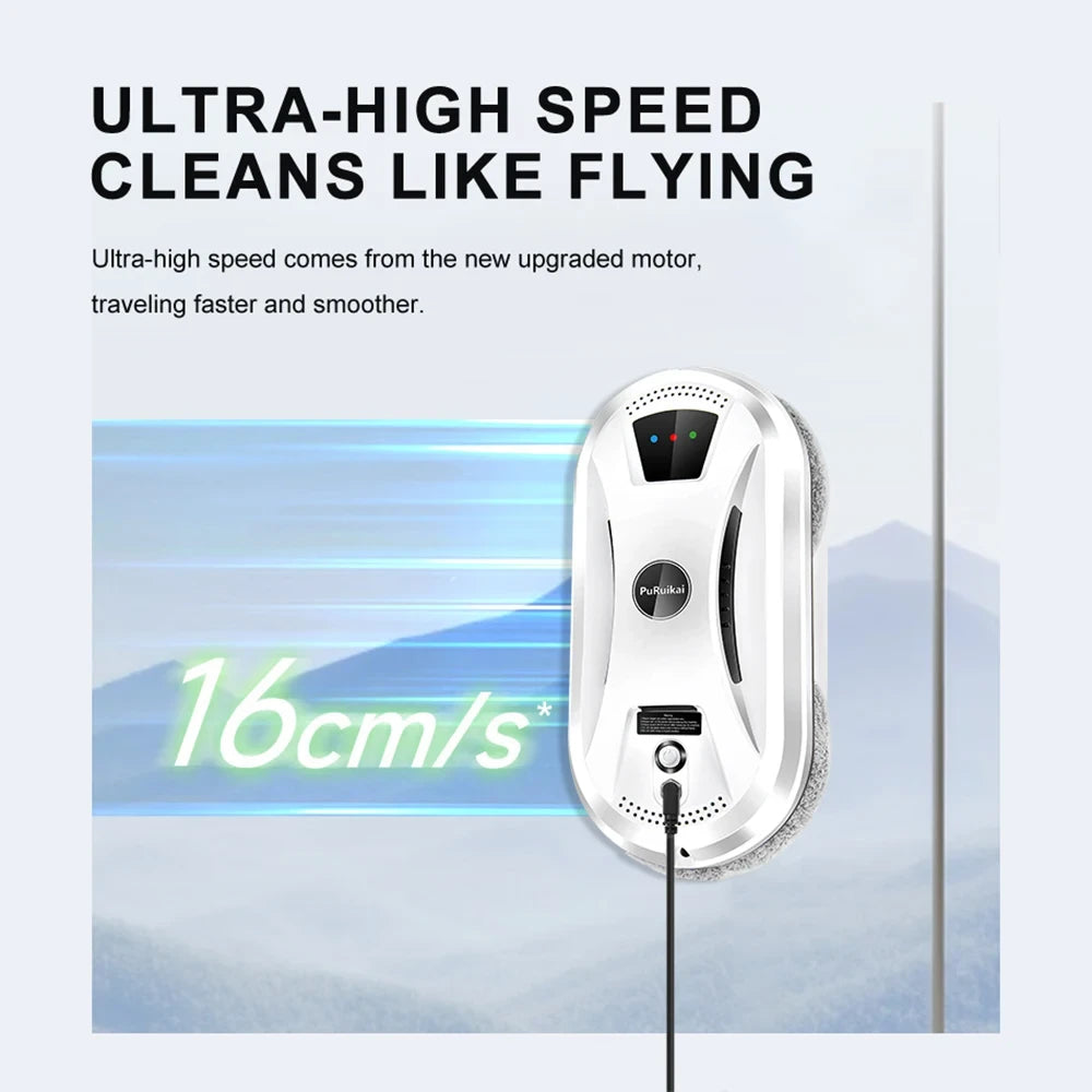 AI Window Cleaner Robot