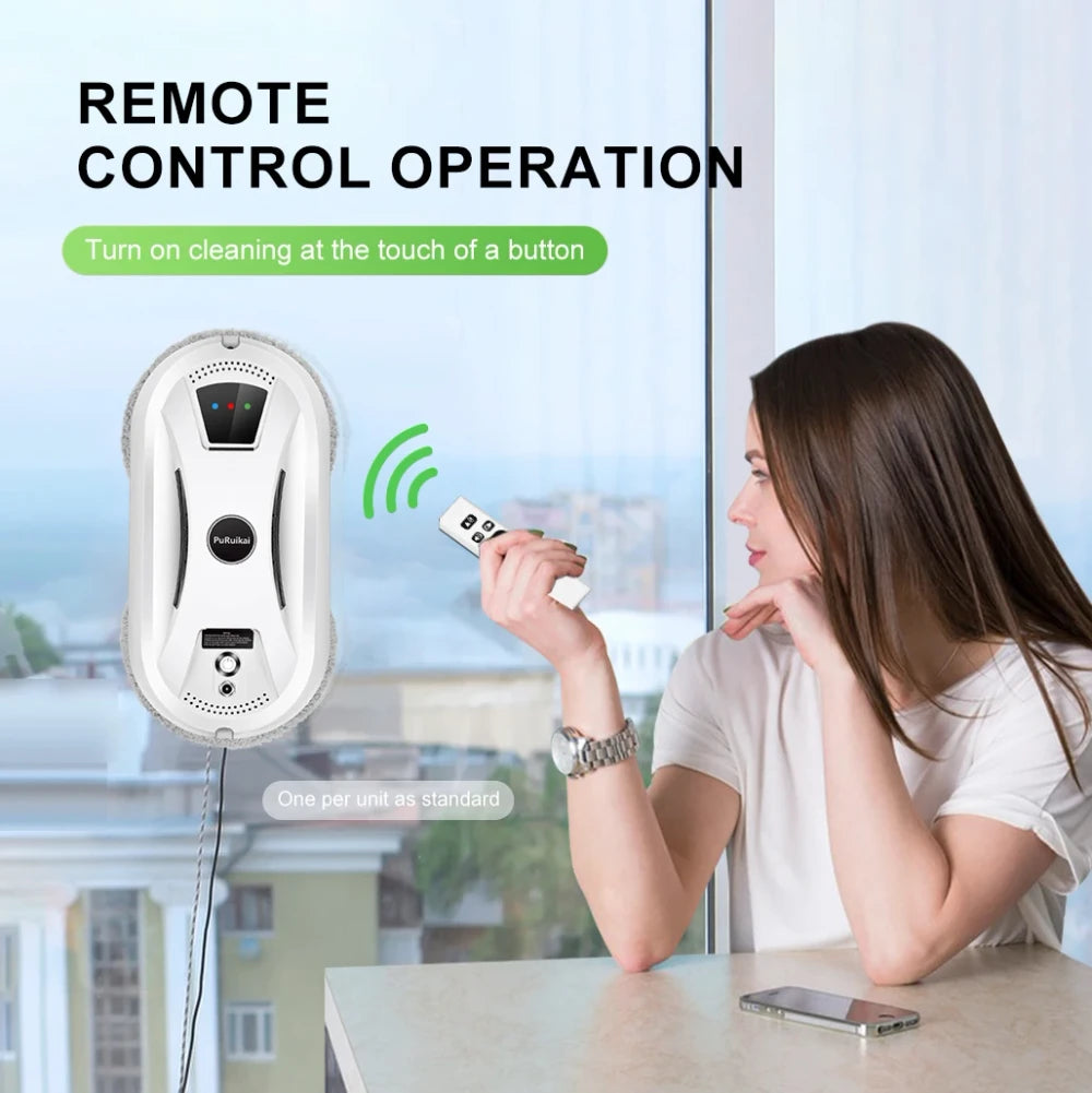 AI Window Cleaner Robot