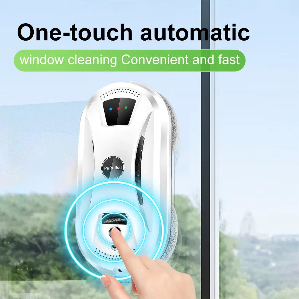 AI Window Cleaner Robot